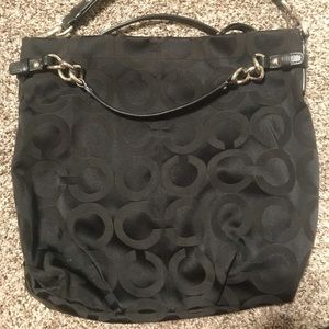 Black Coach Purse - Brook Collection